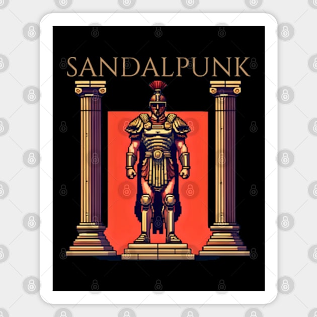 Sandalpunk Magnet by DystoTown